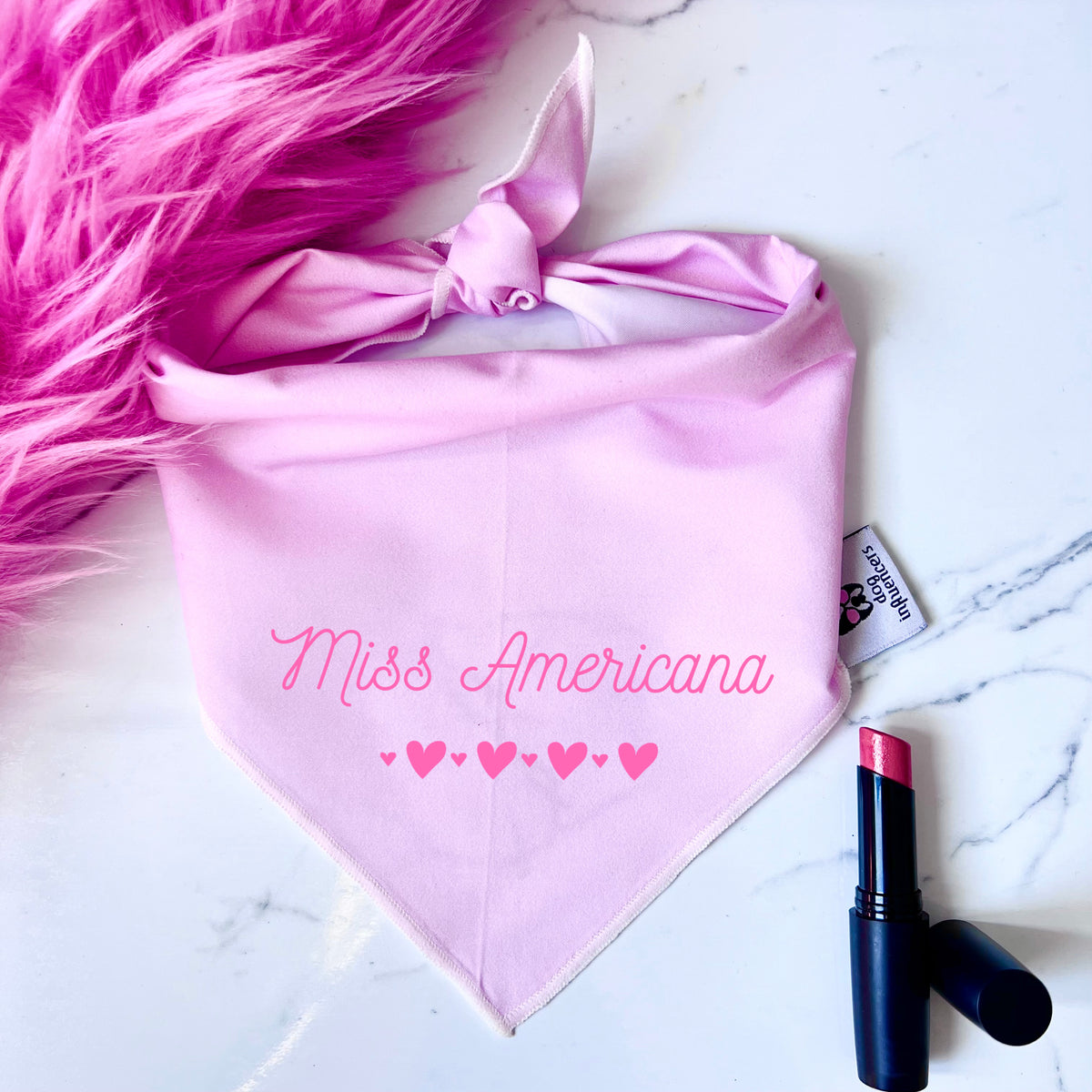 Taylor Swift Dog Bandana - Miss Americana - Inpired by the song "Miss Americana & the Heartbreak Prince"