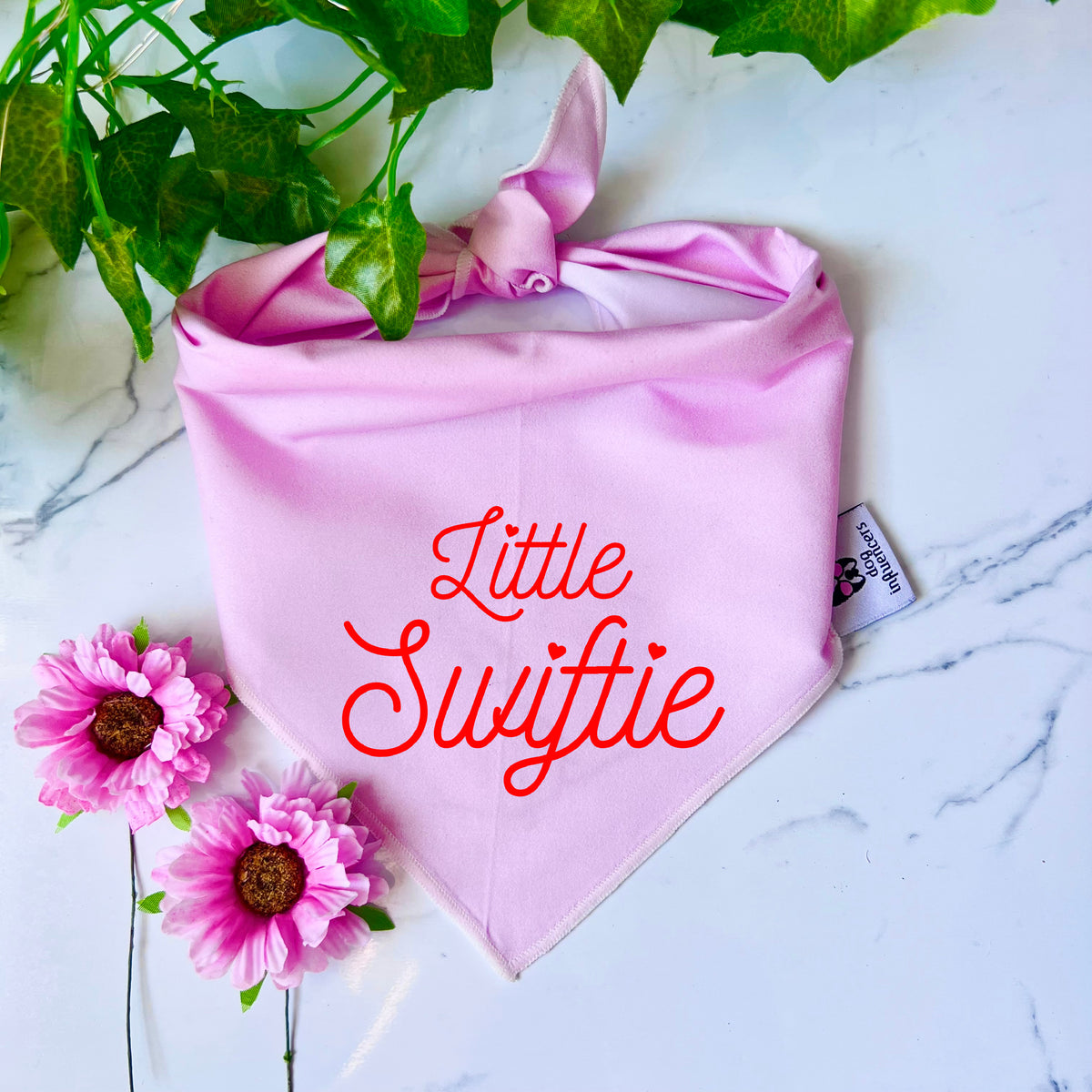 Taylor Swift Dog Bandana - Little Swiftie - Gift for a Fan Dog Mum