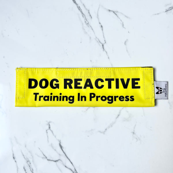 Lead Sleeve for Reactive, Anxious, Nervous Dogs - Puppy and Dog in Training Leash Sleeve