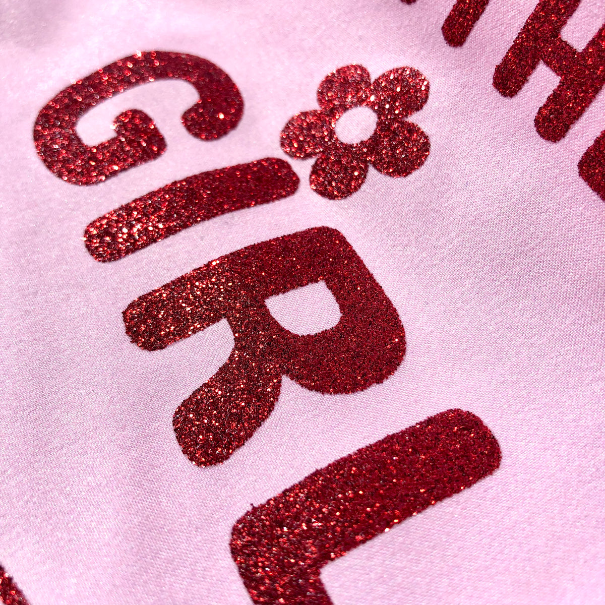 Birthday Girl Dog Bandana, Red Glitter Birthday Bandana for Dogs