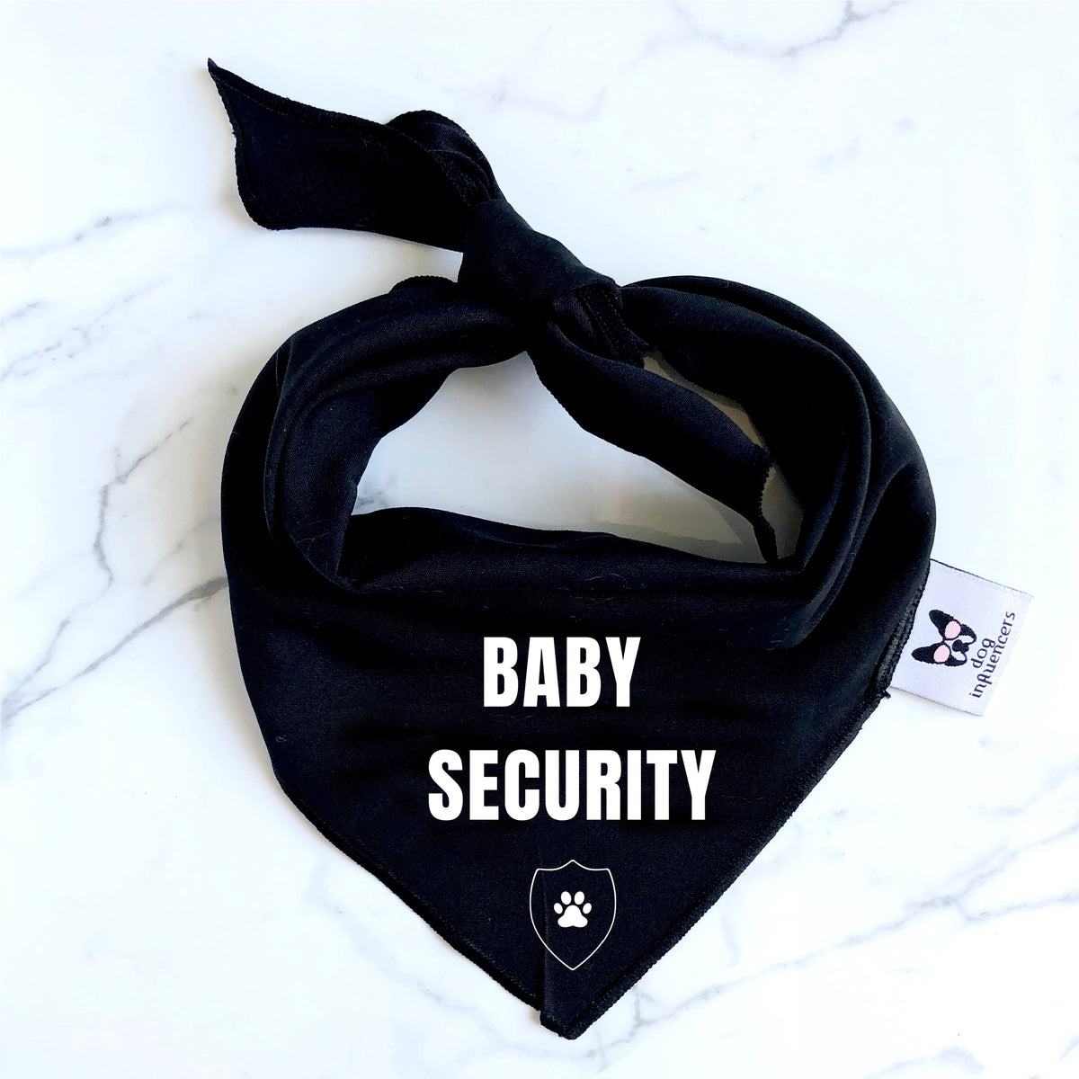 Dog Bandana - "Baby Security" - Pregnancy Announcement - Baby Shower gift