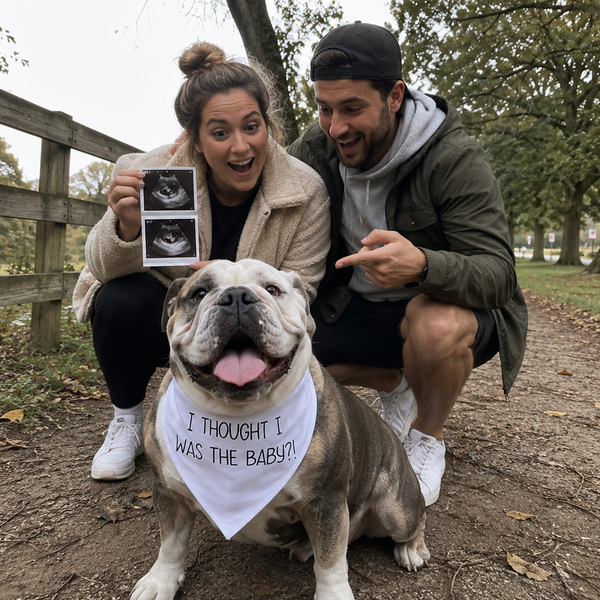 I thought I was the baby Bandana – Family Baby Reveal