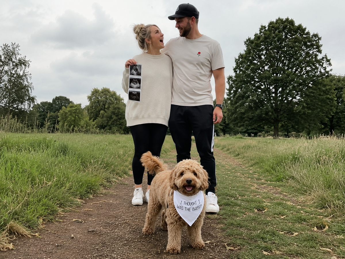 I thought I was the baby Bandana – Family Baby Reveal