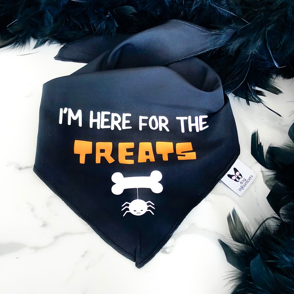 Halloween Dog Bandana - I'm here for the Treats