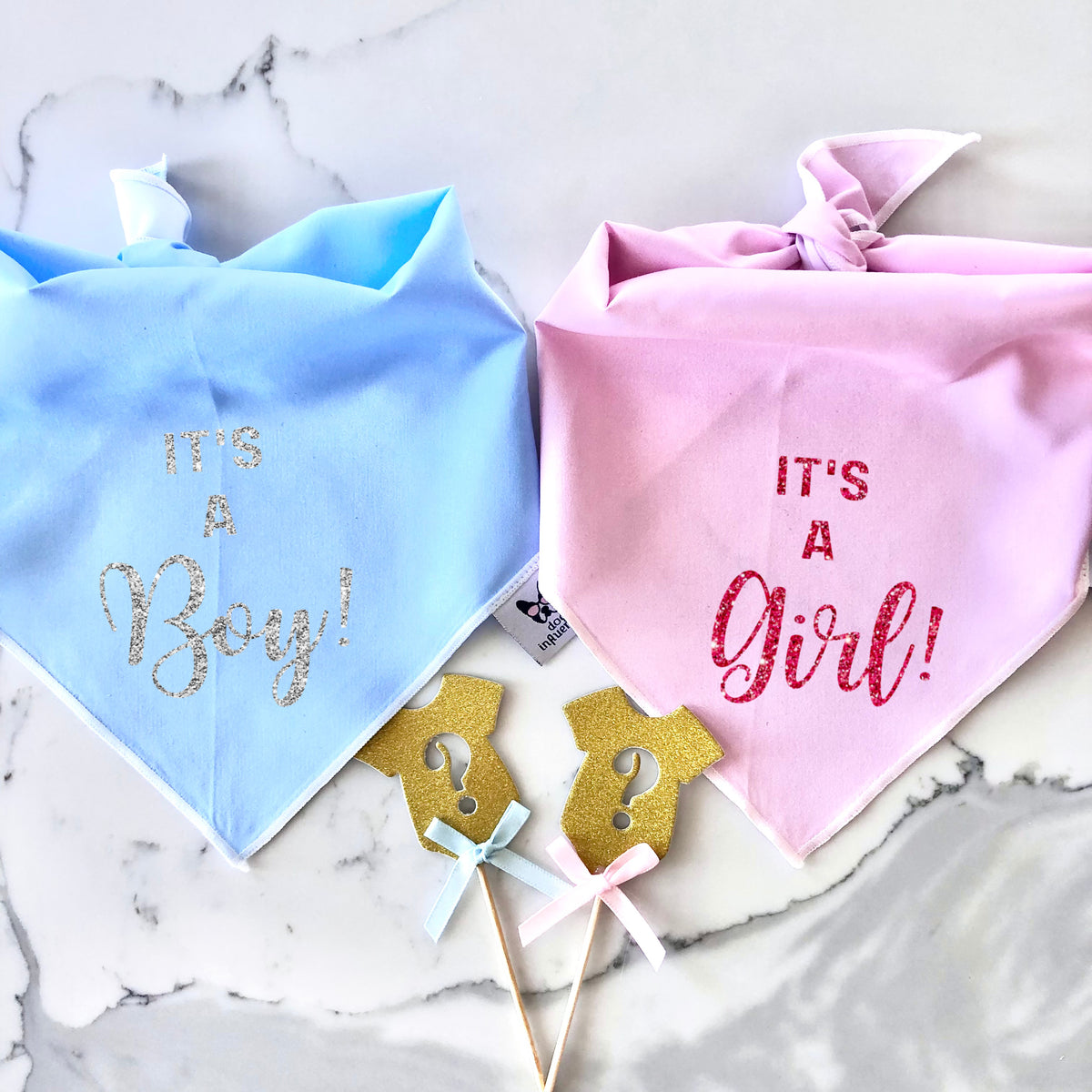 Gender Reveal Dog Bandana - It's a Boy