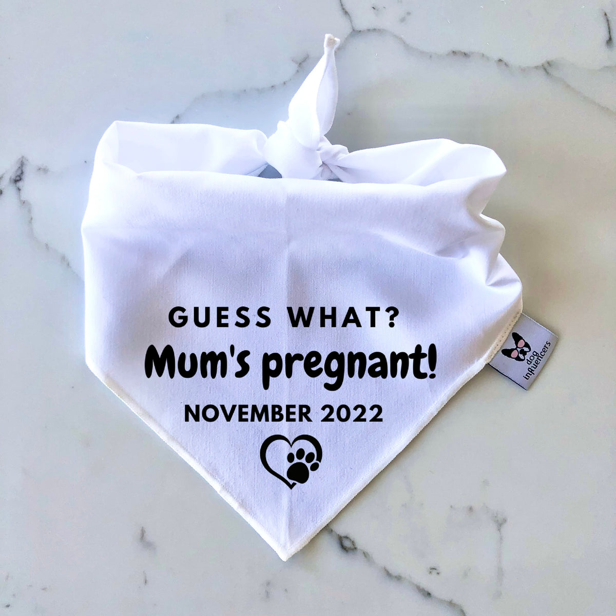Pregnancy Announcement - Guess what? Mum's Pregnant! - Baby Reveal - Customised due date