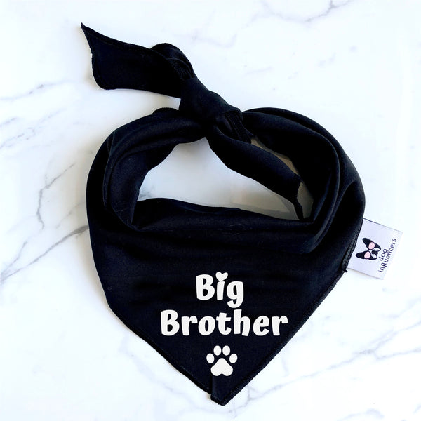 Dog Bandana - "Big Brother" - Pregnancy Announcement - Baby Shower gift