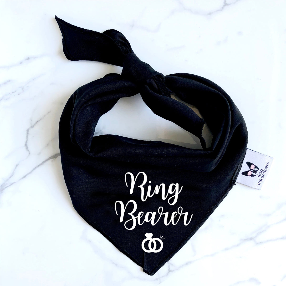 Wedding Dog Bandana, Ring Bearer, Dog Ring Bearer Outfit