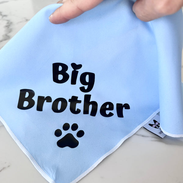 Dog Bandana - "Big Brother" - Pregnancy Announcement - Baby Shower gift