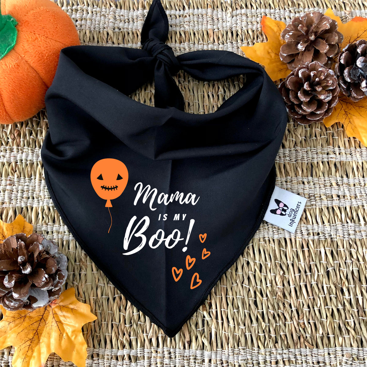 Halloween Dog Bandana - Mama is my Boo