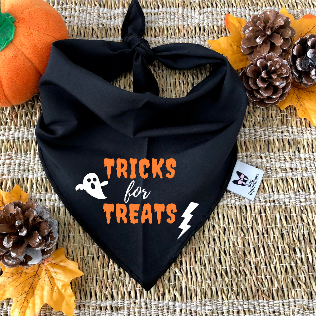 Halloween Dog Bandana - Tricks for Treats
